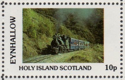 Local (cinderella) Stamps of Scotland : Trains : Eynhallow Beyer-Garratt
